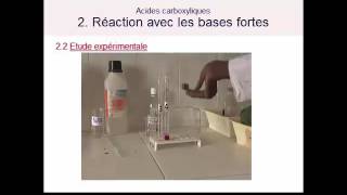 Les acides carboxyliques Acidité [upl. by Thorlay]