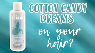 Arctic Fox COTTON CANDY DREAMS  Hair Swatches [upl. by Ozzie]