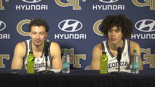 GTMBB  Lance TerryNaithan George PostGame Central Arkansas November 30 2024 [upl. by Imerej838]