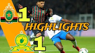 Mamelodi Sundowns vs AS FAR Rabat Extended Hightlights  11 Full Time Results [upl. by Geller]