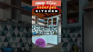 COLORFUL KITCHEN Design Ideas  Ideas for kitchen backsplash tile [upl. by Ajram87]