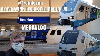 Megavlog treinleven De Arriva Noord WINK treinen en Limburg [upl. by Derdle903]