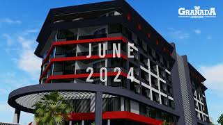 New opening Granada Luxury Red Hotel Alanya Antalya 01 June 2024 [upl. by Ahcurb]