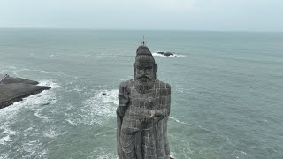 Thiruvalluvar Statue KANYAKUMARI [upl. by Nelehyram]