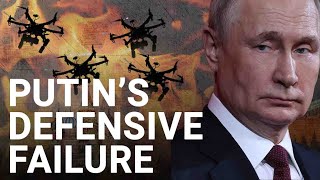 Russia defenceless to Ukrainian drones in major embarrassment for Putin  Michael Clarke [upl. by Aneda51]