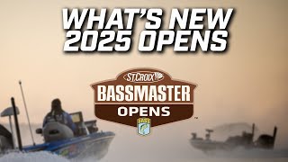 2025 Bassmaster Opens Schedule and Format Announcement [upl. by Rivy]