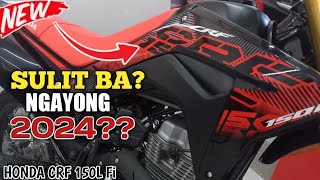 HONDA CRF 150L FI SULIT BA NGAYONG 2024trendingvideo hondamotorcycles viral [upl. by Saihtam190]