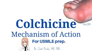 Understanding Colchicine Mechanism Study Breakdown 【USMLE Pharmacology】 [upl. by Larissa839]