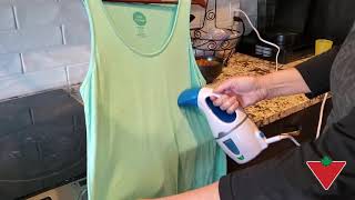 Conair Handheld Travel Steamer reviewed by Mike [upl. by Naimed]