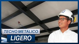 ¿CÓMO TECHAR UNA CASA CON MATERIAL LIGERO 2021 [upl. by Whall]