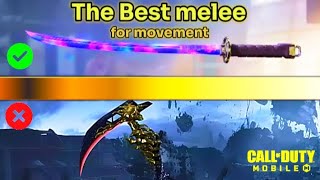 The best melee weapon in CODM tutorial review [upl. by Athiste]