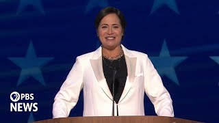 WATCH Former Trump staffer Stephanie Grisham endorses Harris at 2024 DNC Night 2 [upl. by Alyce]