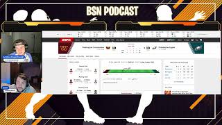 Just BSn Podcast Thursday Night Football Livestream [upl. by Deys]