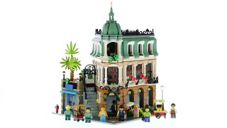 LEGO Speed Build LEGO Creator 10297 Boutique Hotel [upl. by Otir]