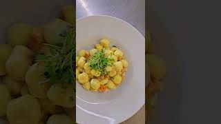 Gnocchipfanne an leichter Rahmsauce🥰 gnocchi cooking recipe [upl. by Olav]