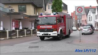 Feuerwehr BarmstedtPolizei Barmstedt auf Einsatzfahrt [upl. by Zoubek40]