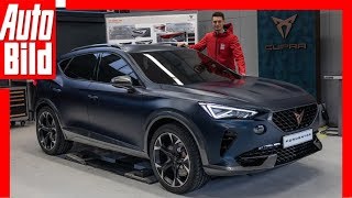 Cupra Formentor 2019 SUVCoupé der SeatTochter  Neuvorstellung  Sitzprobe [upl. by Eimia843]