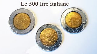 Quanto valgono queste 500 lire italiane [upl. by Liahcim]