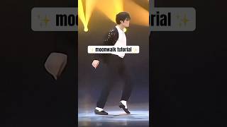 Moonwalk tutorial  Michael Jackson ✨🚶 [upl. by Llenram]