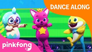 Dance Tutorial Lets Sing with Joy  Pinkfong Baby Shark LIVE  Pinkfong Songs for Children [upl. by Darian]