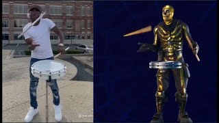 NEW Fortnite Snare Solo emote in Real Life Timothy Fletch  Hit It For Me  Drumline [upl. by Idzik368]