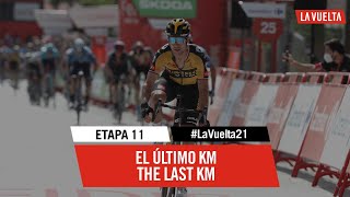 Stage 11  Last KM  LaVuelta21 [upl. by Akehsar402]