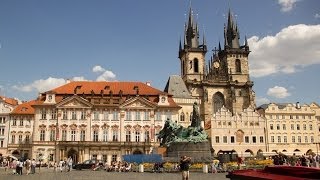 Sehenswürdigkeiten Altstädter Ring Astronomische Uhr in Prag [upl. by Sugirdor]