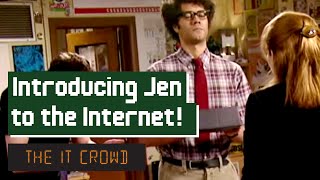 Moss Introduces Jen To The Internet  The IT Crowd Series 3 Episode 4 The Internet [upl. by Regina]