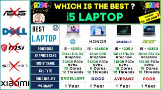 Top 5 Best i5 Laptops Under 50000 in 2024⚡HP vs Honor vs Samsung vs Acer⚡Budget Laptop Showdown [upl. by Nickolaus]