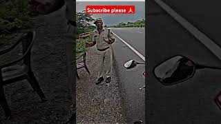 Bike rider magician and😱😱 police officer bikelover bike bikeride magic magician police funny [upl. by Ahola]