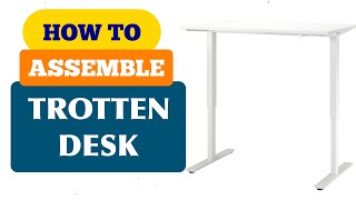 Ikea TROTTEN Desk  Ikea TROTTEN Desk Skrivbord [upl. by Ettennat]