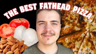 The BEST Fathead Pizza  The Keto Kitchen [upl. by Ajnot]