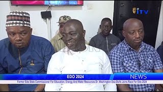 Dr Washington OsaOsifo joins race for Edo 2024 [upl. by Gottlieb]