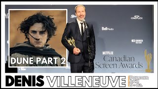 Denis Villeneuve on Cinema Box Office quotDisappointmentquot Since Dune 2  Canadian Screen Awards 2024 [upl. by Padget]