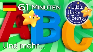 Alphabet amp Zahlen  Und noch viele weitere Kinderlieder  von LittleBabyBum [upl. by Marielle823]