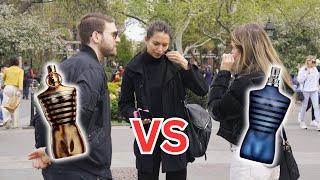 Jean Paul Gaultier Le Male Elixir Vs Jean Paul Gaultier Ultra Male Fragrance Battle Womens Reactions [upl. by Zampardi208]