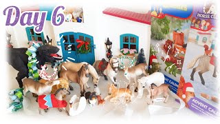 Schleich 2022 Advent Calendar Series  DAY 6  Schleich Christmas [upl. by Ehrman]