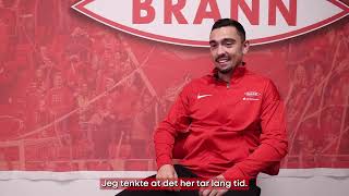 Intervju  Niklas Castro har forlenget kontrakten [upl. by Ellevehc]