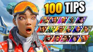 100 Legend Tips amp Tricks in Apex Legends  EVERY LEGEND [upl. by Ocin]