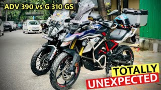 KTM ADVENTURE 390 VS BMW G 310 GS DETAILED COMPARISON🔥🔥 [upl. by Mesics615]