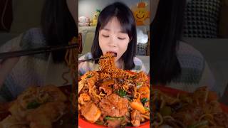 먹방 먹는 소리 Spicy Hot Pot Eating asmr mukbang food eating [upl. by Sturges]