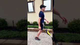 Hemipelvectomy Amputee Running with Prosthetic Leg  Kristofer [upl. by Burrows66]