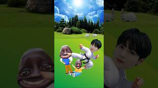 karate defeated 😡 shorts funny cartoon [upl. by Nednyl523]