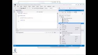 Switching source files in a Visual Studio Project [upl. by Lauretta502]