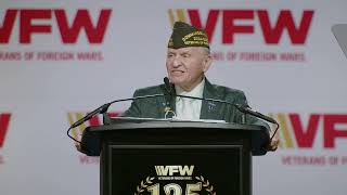 2024 VFW National Commander Al Lipphardts Acceptance Speech [upl. by Anuska130]