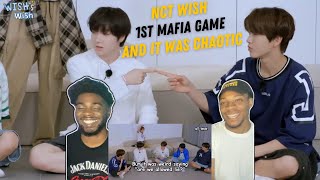 NCT Wish 1st Mafia Game And It Was Chaotic Reaction [upl. by Nyad]