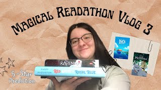 Magical Readathon Vlog 3 ☾☼ Finishing the Semester [upl. by Stuckey]