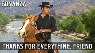 Bonanza  Thanks for Everything Friend  Episode 172  LORNE GREENE  Wild West  English [upl. by Enutrof]