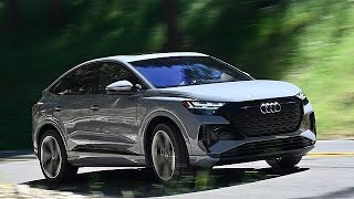 2024 Audi Q4 Sportback 55 etron Quattro  The most appealing midsize ev on sale [upl. by Ithsav]