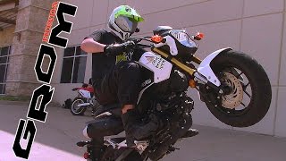 How to Break in a Grom Honda MSX125 Motorcycle [upl. by Aerbas805]